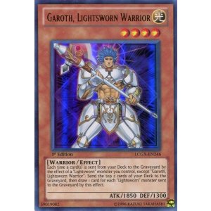 画像: 【特価品】英語版 ライトロード・ウォリアー ガロス LCGX-EN246 1st(ウルトラレア)