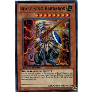 画像: 【特価品】英語版 神獣王バルバロス CT08-EN005（スーパーレア）