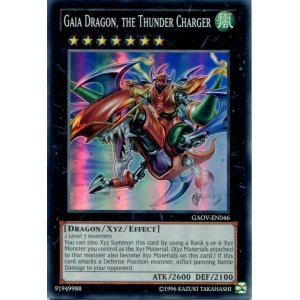 画像: 【特価品】英語版 迅雷の騎士ガイアドラグーン GAOV-EN046（スーパーレア）