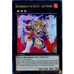 画像: 【特価品】英語版 炎星皇-チョウライオ CBLZ-EN099 1st(スーパーレア)