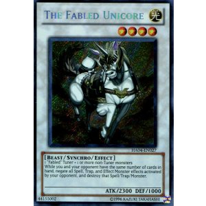 画像: 【特価品】英語版 魔轟神獣ユニコール HA04-EN027（シークレットレア）