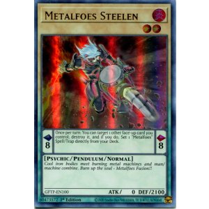 画像: 【特価品】英語版 メタルフォーゼ・スティエレン GFTP-EN100 1st(ウルトラレア)