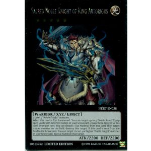画像: 【特価品】英語版 神聖騎士王アルトリウス NKRT-EN038（プラチナレア）