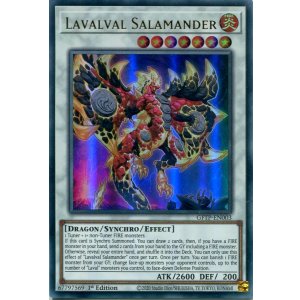 画像: 【特価品】英語版 ラヴァルバル・サラマンダー GFTP-EN003 1st(ウルトラレア)