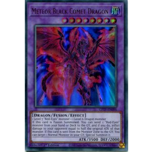画像: 【特価品】英語版 流星竜メテオ・ブラック・ドラゴン GFTP-EN096 1st（ウルトラレア）
