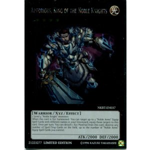画像: 【特価品】英語版 聖騎士王アルトリウス NKRT-EN037（プラチナレア）