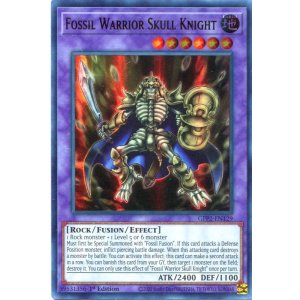 画像: 【特価品】英語版 中生代化石騎士 スカルナイト GFP2-EN129 1st（ウルトラレア）