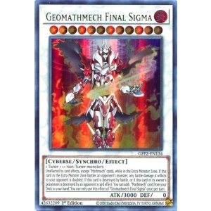 画像: 【特価品】英語版 炎斬機ファイナルシグマ GFP2-EN134 1st（ウルトラレア）