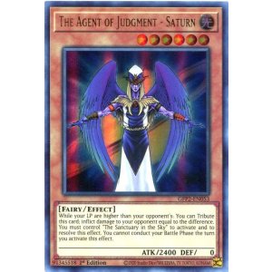 画像: 【特価品】英語版 裁きの代行者 サターン GFP2-EN053 1st(ウルトラレア)