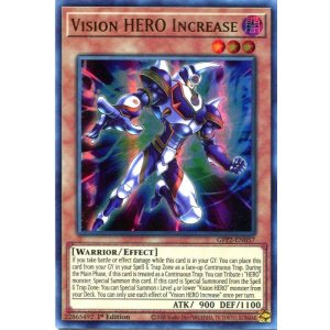 画像: 【特価品】英語版 V・HERO インクリース GFP2-EN057 1st（ウルトラレア）