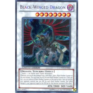 画像: 【特価品】英語版 ブラックフェザー・ドラゴン CT07-EN002（シークレットレア）