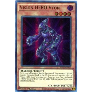 画像: 【特価品】英語版 V・HERO ヴァイオン GFP2-EN060 1st(ウルトラレア)
