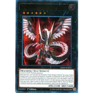 画像: 【特価品】英語版  サイバー・ドラゴン・インフィニティ LEDD-ENB31 1st（ウルトラレア）