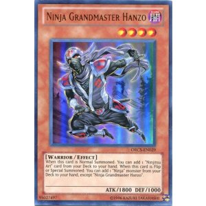 画像: 【特価品】英語版 忍者マスター ＨＡＮＺＯ ORCS-EN029（ウルトラレア）