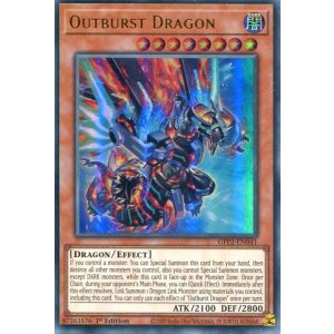 画像: 【特価品】英語版 アウトバースト・ドラゴン GFP2-EN041 1st(ウルトラレア)