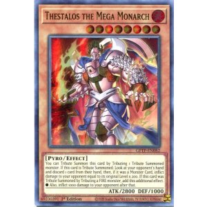 画像: 【特価品】英語版 爆炎帝テスタロス GFTP-EN082 1st（ウルトラレア）