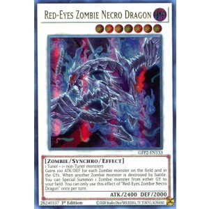 画像: 【特価品】英語版 真紅眼の不屍竜 GFP2-EN133 1st(ウルトラレア)