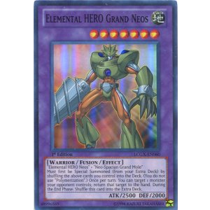 画像: 【特価品】英語版 Ｅ・ＨＥＲＯ グラン・ネオス LCGX-EN060 1st（スーパーレア）