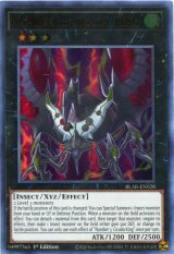 画像: 【特価品】英語版 Ｎｏ.３ 地獄蝉王ローカスト・キング BLAR-EN028 1st（ウルトラレア）
