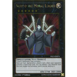 画像: 【特価品】英語版 風紀宮司ノリト PGL3-EN074 1st（ゴールドレア）