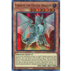 画像: 【特価品】英語版 合体竜ティマイオス BACH-EN003 1st（ウルトラレア）