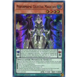 画像: 【特価品】英語版 ＥＭ天空の魔術師 LDS3-EN130 1st（ウルトラレア：レッド）