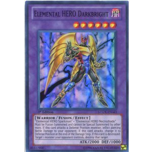 画像: 【特価品】英語版 Ｅ・ＨＥＲＯ ダーク・ブライトマン LCGX-EN063 1st（スーパーレア）