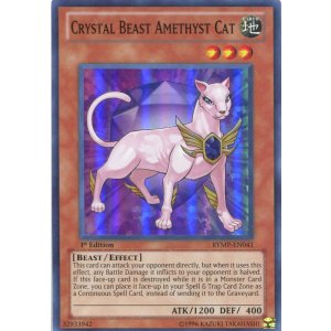 画像: 【特価品】英語版 宝玉獣 アメジスト・キャット RYMP-EN041 1st(スーパーレア)