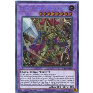 画像: 【特価品】英語版 古生代化石騎士 スカルキング BLAR-EN006 1st(シークレットレア)