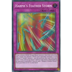 画像: 【特価品】英語版 ハーピィの羽根吹雪 LED4-EN000 1st（スーパーレア）