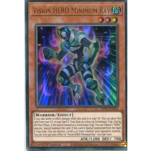 画像: 【特価品】英語版 Ｖ・ＨＥＲＯ ミニマム・レイ GFP2-EN055 1st（ウルトラレア）