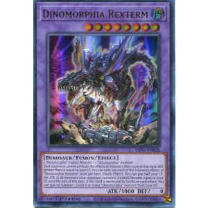 画像: 【特価品】英語版 ダイノルフィア・レクスターム DIFO-EN038 1st（ウルトラレア）