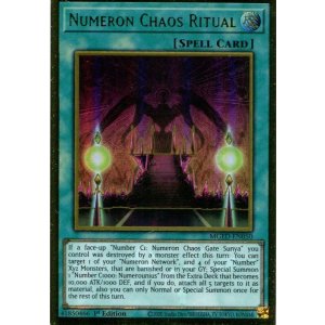 画像: 【特価品】英語版 ヌメロン・カオス・リチューアル MGED-EN050 1st（プレミアムゴールドレア）