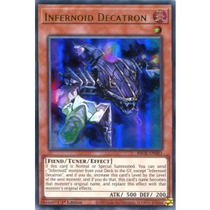 画像: 【特価品】英語版 インフェルノイド・デカトロン BROL-EN081 1st（ウルトラレア）