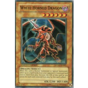 画像: 【特価品】英語版 ホワイト・ホーンズ・ドラゴン GXNG-EN001（ウルトラレア）