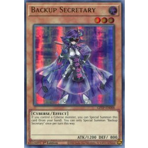 画像: 【特価品】英語版 バックアップ・セクレタリー GFTP-EN088 1st（ウルトラレア）