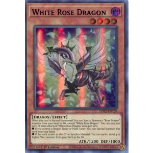 画像: 【特価品】英語版 ホワイトローズ・ドラゴン LDS2-EN109 1st（ウルトラレア：ブルー）