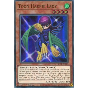 画像: 【特価品】英語版 トゥーン・ハーピィ・レディ BLCR-EN066 1st（ウルトラレア）