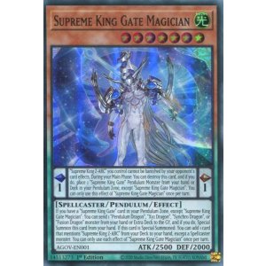 画像: 【特価品】英語版 覇王門の魔術師 AGOV-EN001 1st（スーパーレア）