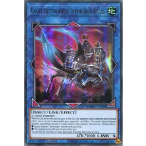画像: 【特価品】英語版 大騎甲虫インヴィンシブル・アトラス DAMA-EN089 1st（ウルトラレア）