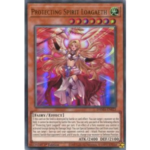 画像: 【特価品】英語版 守護天霊ロガエス DAMA-EN025 1st（ウルトラレア）