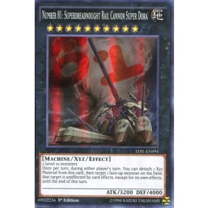 画像: 【特価品】英語版 Ｎｏ.８１ 超弩級砲塔列車スペリオル・ドーラ TDIL-EN091 1st（スーパーレア）