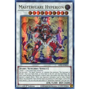 画像: 【特価品】英語版 マスターフレア・ヒュペリオン GFP2-EN010 1st（ウルトラレア）
