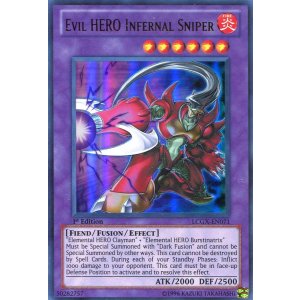 画像: 【特価品】英語版 Ｅ－ＨＥＲＯ ヘル・スナイパー LCGX-EN071 1st（ウルトラレア）
