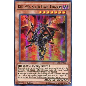 画像: 【特価品】英語版 真紅眼の黒炎竜 CORE-EN020 1st（スーパーレア）