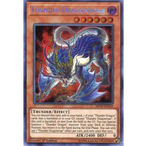 画像: 【特価品】英語版 雷獣龍－サンダー・ドラゴン MP19-EN169 1st（シークレットレア）