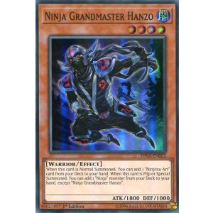 画像: 【特価品】英語版 忍者マスター ＨＡＮＺＯ SHVA-EN022 1st（スーパーレア）