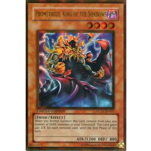 画像: 【特価品】英語版 闇王プロメティス GLD1-EN027（ゴールドレア）
