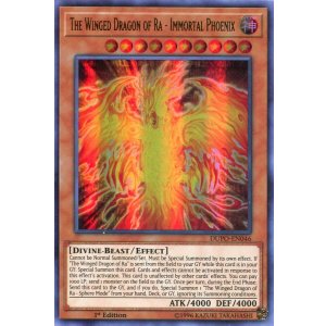 画像: 【特価品】英語版 ラーの翼神竜－不死鳥 DUPO-EN046 1st（ウルトラレア）