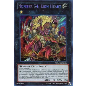 画像: 【特価品】英語版 Ｎｏ.５４ 反骨の闘士ライオンハート NUMH-EN026（シークレットレア）
